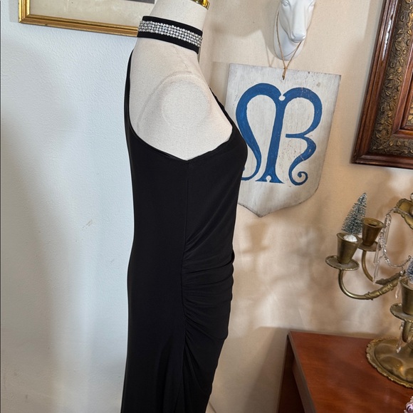 Laundry By Shelli Segal Black One-Shoulder Dress - Picture 4 of 5